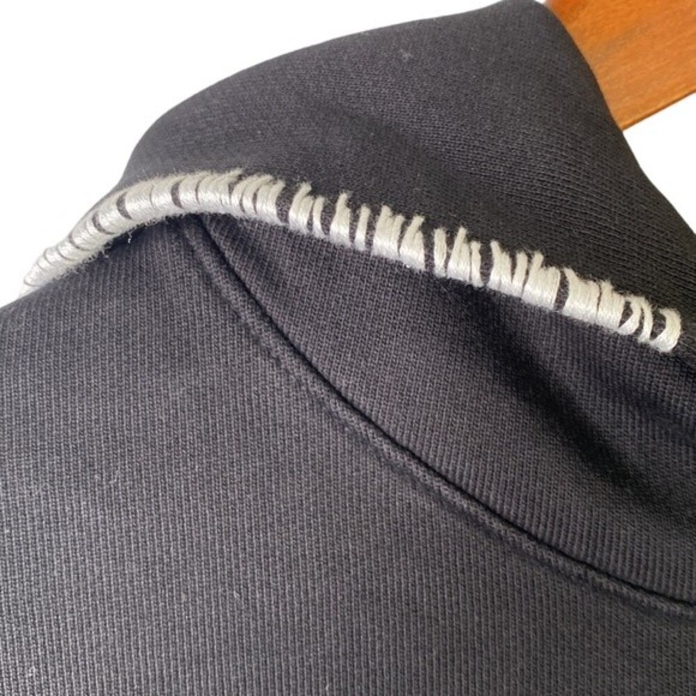 Madhappy New! Classic Universal Crop Hoodie Signature Hood-Stitch Embroidered - Picture 5 of 14